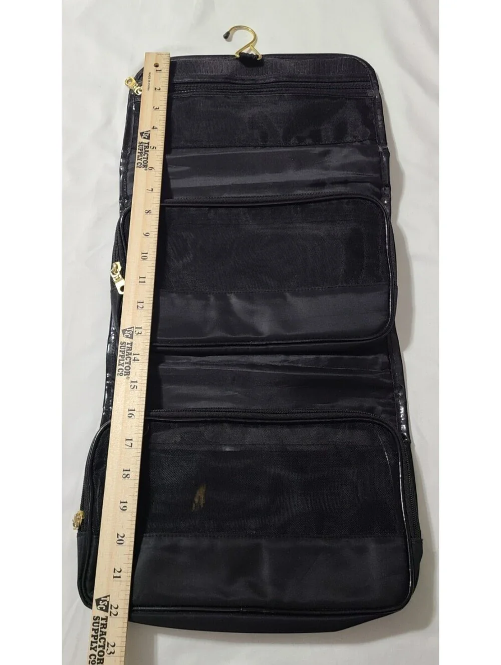 Modella Travel Cosmetic Bag Toiletry Makeup Organizer Sz 11